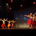 Dancers from the Wakatipu Conservatoire of Classical Ballet perform the Nagada Dhol during the...