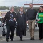 South Dunedin Community Network committee members (from left) Eleanor Doig, Martha Bell, Mike...