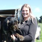 Huntleigh Station head shepherd Lauren Chittock (23) says training dogs is a highlight of her job...