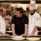 Amisfield Bistro's Vaughan Mabee (centre). Photo: Mountain Scene