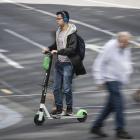 As in Auckland, Lime e-scooters are heading for Dunedin streets. Photo: NZ Herald