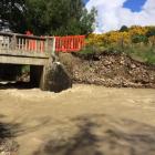 Bridge 94, which crosses Station Creek on the St Bathans Loop Rd, is seen on Thursday last week....