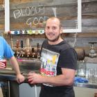 Bloody Good Brew Co director Sean Woodward (left) and general manager Simon Walker celebrate...