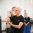 American choreographer Val Caniparoli works with RNZB dancers. Photos: Stephen A'Court