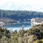 The upper reach of the Clutha River, just below the lake outlet. Photo: ODT