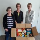 Rural Support Trust Mid Canterbury welfare team (from left) Wendy Hewitt, Marg Verrall and newly...