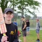 Taking the step up to men’s cricket has been a learning curve so far for the Luggate-Albion Colts...