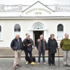 They are (from left) Maniototo Early Settlers Museum Inc chairman Sam Inder, museum curator...
