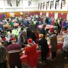 A record 150 people attended the annual Invercargill Christmas lunch hosted by Mayor Tim Shadbolt...