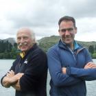 Continuing to spearhead sports events in Central Otago are (from left) Bill Godsall and Terry...