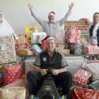 Co-ordinating the Balclutha Round Table’s Giving Tree campaign this year were (rear, from left)...