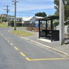 The Ocean Grove bus stop where a plucky 5-year-old boarded a bus on his own to visit his father...
