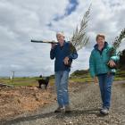 Kim and Diane Rapley say they cannot understand why someone would take more than 100 native...