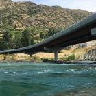 The Kawarau Falls Bridge, where young people have been seen jumping into the river. Photo: Joshua...