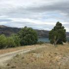 Clouds sit over Lake Dunstan near the Lowburn Cutting. The site is along a proposed cycleway from...