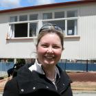 Gore Main School principal Mary Miller pictured with a new classroom in 2010. PHOTO: ALLIED PRESS...