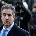 Michael Cohen, US President Donald Trump's former lawyer, arrives for his sentencing at United...