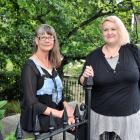 University of Otago ‘‘pagan chaplain’’ Tracey Crampton Smith (left) with post-graduate student...