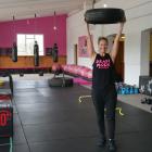 Mel Kirk, of M.K. Fitness, in her studio at Wingatui Racecourse. Photo: Jessica Wilson