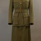 Rua Wight's Women's Auxiliary Army Corps uniform. 