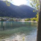 Lake Wakatipu and central Queenstown.