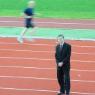 New Athletics Otago president Brent Halley at the Caledonian Ground in Dunedin yesterday. Photo...