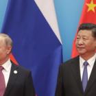 Russia's President Vladimir Putin and the President of the People's Republic of China, Xi Jinping...