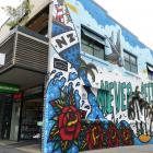 Steen Jones’ mural in Cow Lane, Queenstown. Photos: Tracey Roxburgh