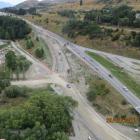 The NZ Transport Agency hopes asphalt will be laid on a new underpass and slip road at the...