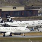 Queenstown Airport passenger numbers reached 2.14million in the year ending June. Photo: Stephen...