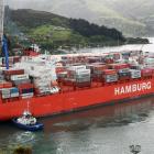 Rio de Janiero was the first Rio-class container ship to visit Port Chalmers, last October....