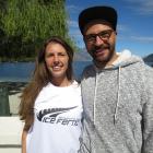 Danielle and Ryan Strayer are both playing ice hockey for NZ at world champs next month. Photo:...