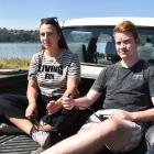 Lime juicers Emma Bloem (21) and Nick Borich (25) are lamenting their lost income while Lime...