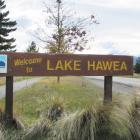 Lake Hawea hangs out the welcome sign. PHOTO: MARK PRICE