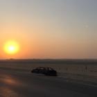 An abandoned car in the desert. Photo: Deborah Heron