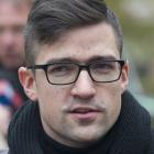 Martin Sellner, leader of the right-wing populist Identitarian movement of Austria. Photo: AP