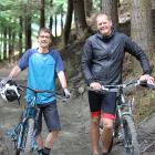 Bike Glendhu founders John Wilson (left) and John McRae are excited about opening a new bike park...