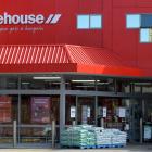 Sales at The Warehouse's red sheds were flat during first-half trading. Pictured: the South...