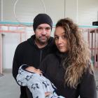 Gravity owners Mike and Sarah Jane Harford, with their 10-week-old boy Phoenix Fynn, closed shop...