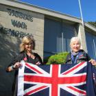Cromwell Community Board member and Tarras resident Annabel Blaikie (left) and Tarras resident...