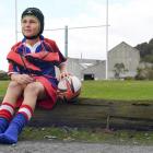 Harbour Hawks junior rugby player Archie McDonald contemplates the end of home games at Moller...