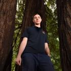 Second-year Dunedin Botanic Garden apprentice Blake Kuiper's favourite tree is the Californian...
