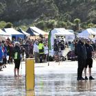 Waikouaiti residents were left to clear their beach of rubbish after Surf Life Saving New Zealand...