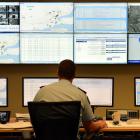 The Dunedin Central Police Station District Command Centre. PHOTO: PETER MCINTOSH. 