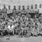 Allied prisoners of war at Aquafredda work camp. Photo: Alexander Turnbull Library