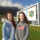 Wakatipu High School pupils Emeline Lewis (17, left) and Greta Balfour (16) who won the 2019...