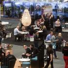 Delegates gather at the Trenz conference  at the Rotorua Energy Events Centre. Photo: NZME
