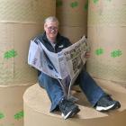 Former Allied Press employee Bruce Hicks makes the most of his last time in the company's reel...