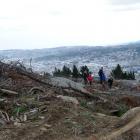 The mountain biking track on Signal Hill draws up to 1500 riders, walkers and runners to the area...
