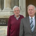 Peter Miller (right) and Stuart Strachan, of the Archives &amp; Records Association of New...